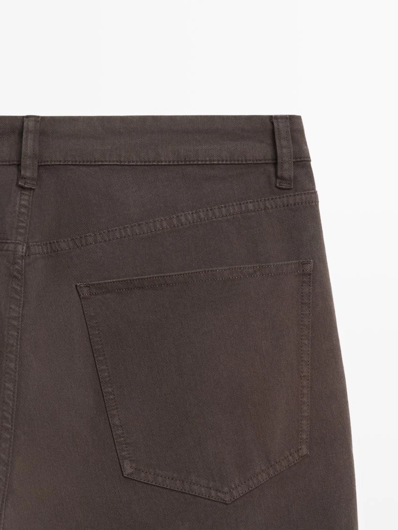 Джинсы суженого кроя