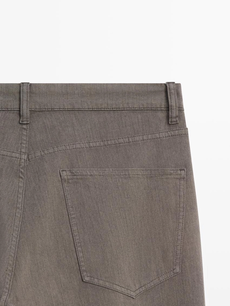 Джинсы суженого кроя