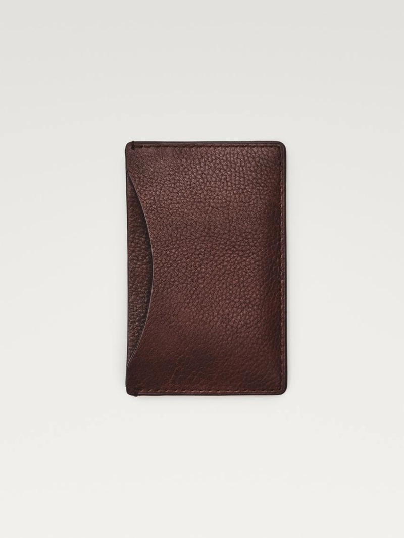 Картхолдер из кожи нубука