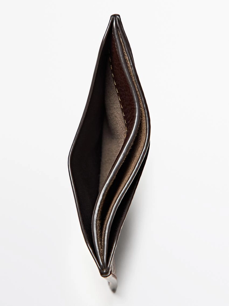 Картхолдер из кожи нубука