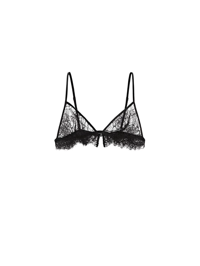 Кружевной бюстье из хлопково-полиэстеровой смеси