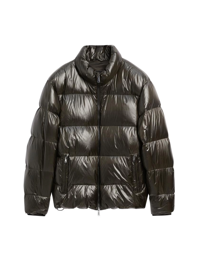 Пуховик с наполнителем из пуха и пера