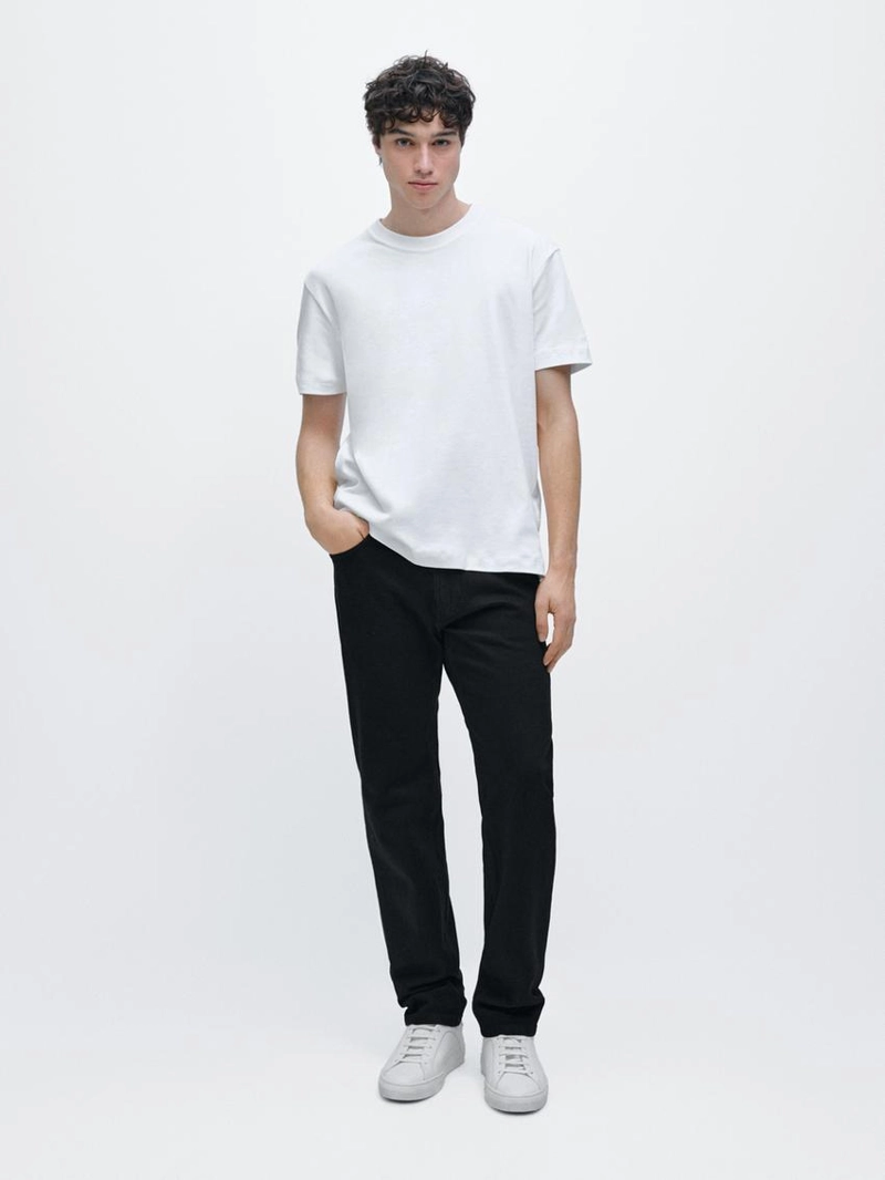 Джинсы с узким кроем