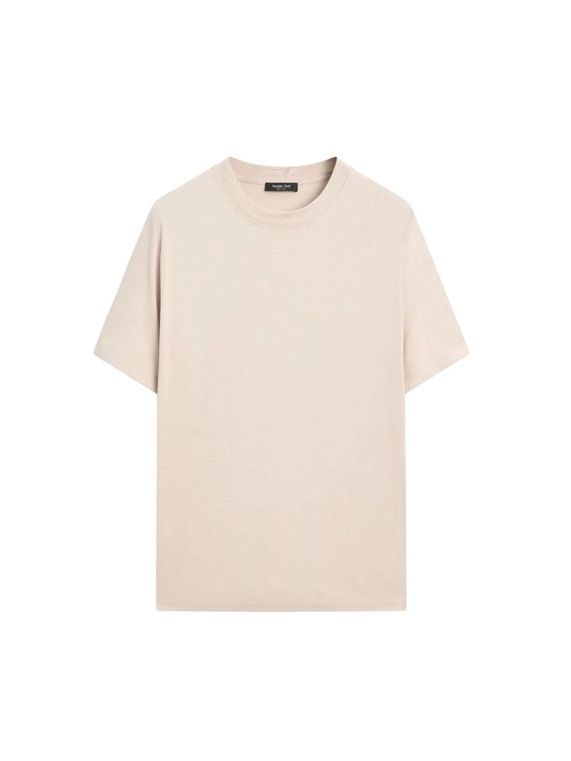 Футболка с коротким рукавом из хлопкового смеси