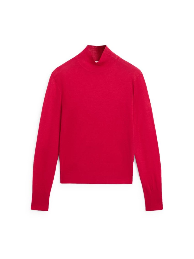 Свитер с высоким воротником perkins из 100% шерсти - studio