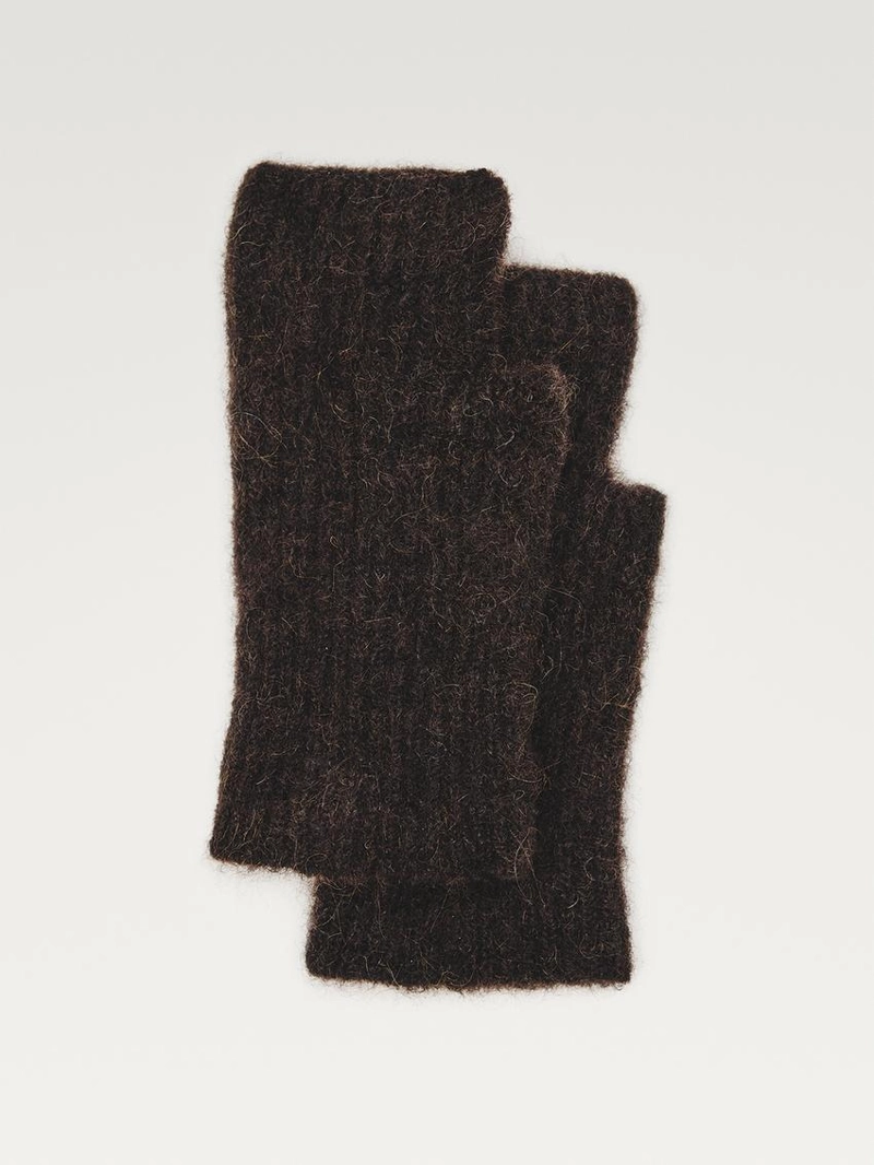 Варежки из альпаки