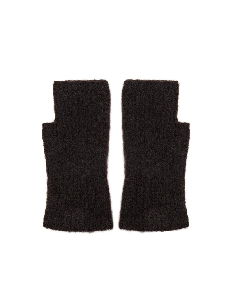 Варежки из альпаки