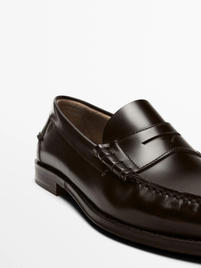 Мокасины с ремешком penny