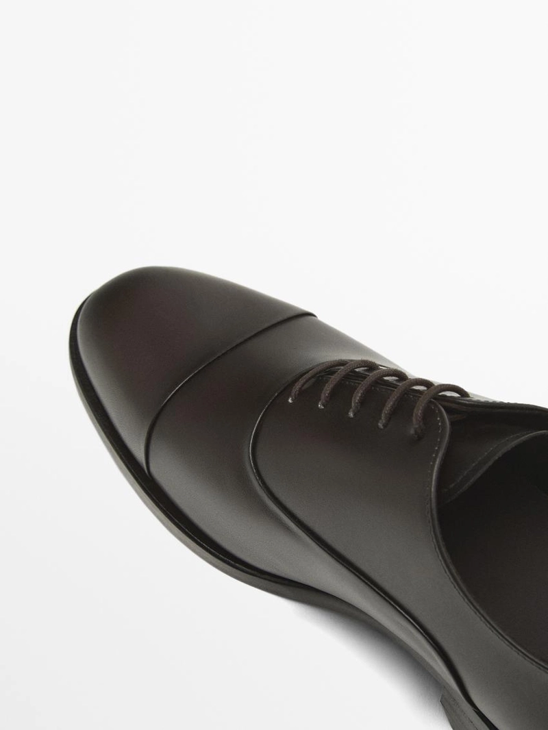 Туфли oxford massimo dutti