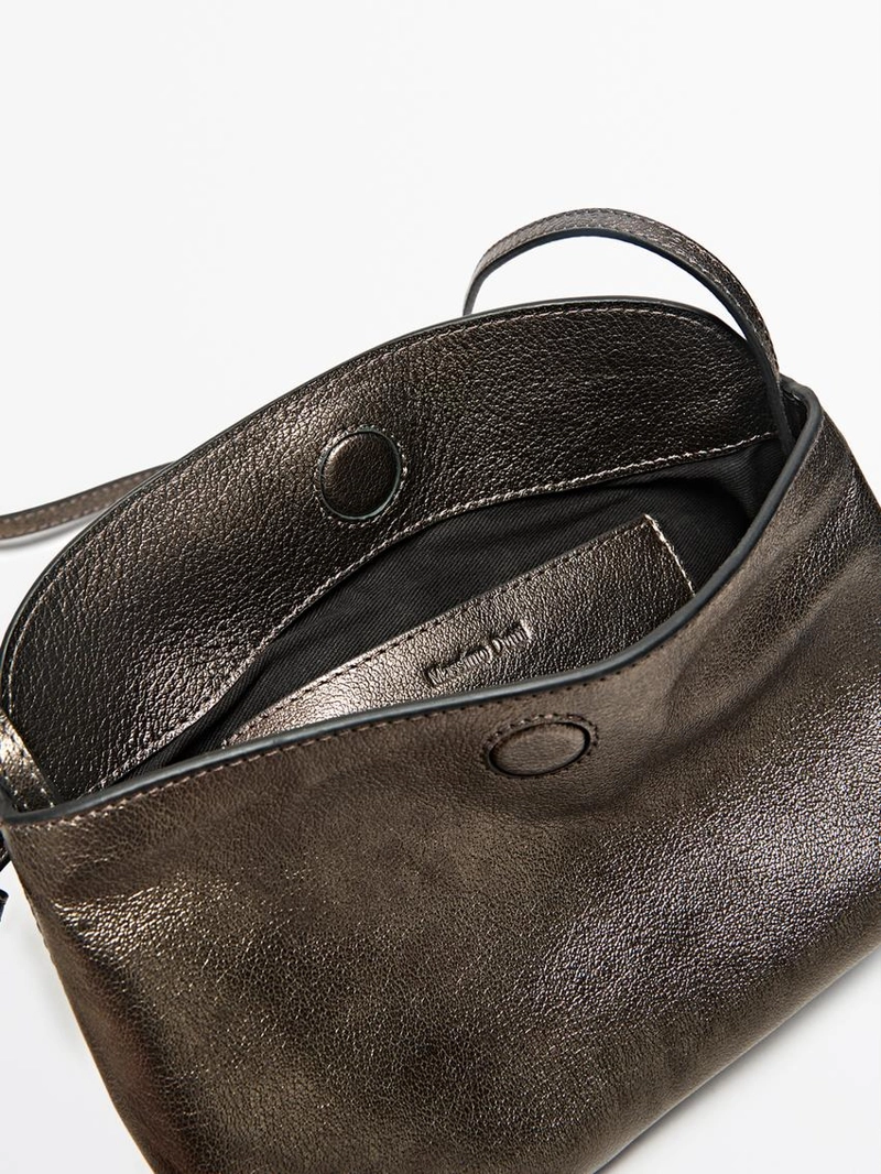 Сумка через плечо из натуральной кожи неппа