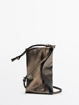 Сумка через плечо из натуральной кожи неппа- Заказать в России