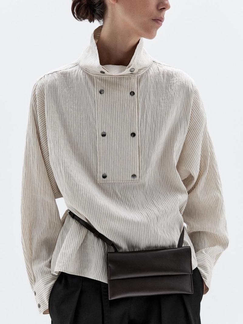 Сумка через плечо мини из натуральной кожи нубук