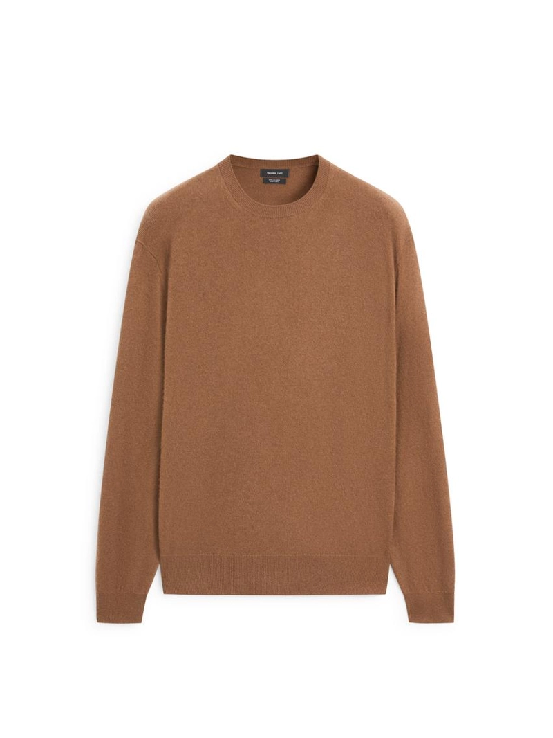 Свитер с круглым вырезом из 100% кашемира