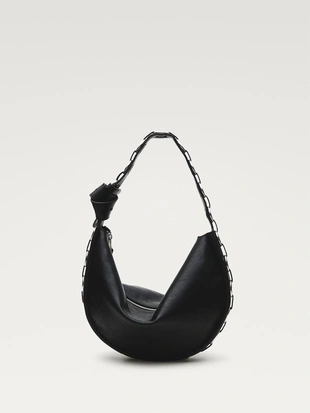 Сумка из натуральной кожи с люверсами- Заказать в России