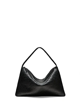 Большая сумка-сатчел из плетеной кожи нубук- Заказать в России