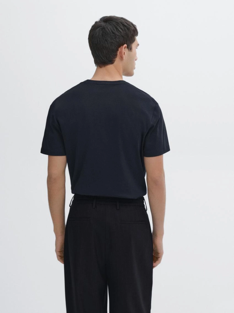 Футболка из 100% мерсеризированного хлопка