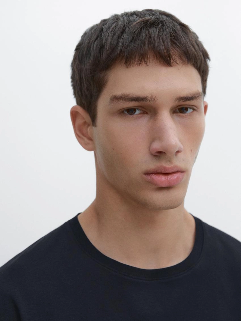 Футболка из 100% мерсеризированного хлопка