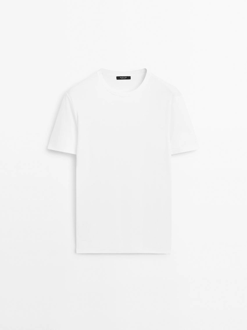 Футболка из 100% мерсеризованного хлопка