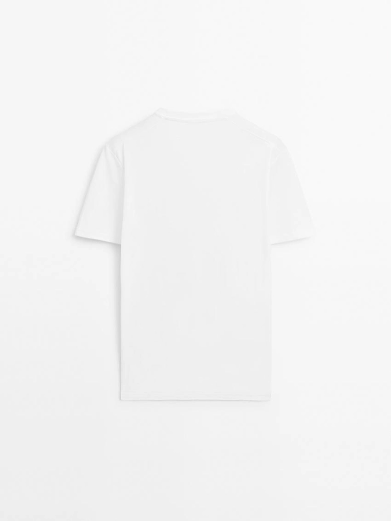 Футболка из 100% мерсеризованного хлопка