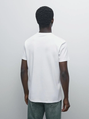 Футболка из 100% мерсеризованного хлопка- Заказать в России