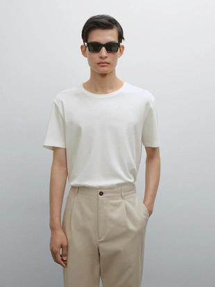 Футболка из 100% мерсеризованного хлопка- Заказать в России