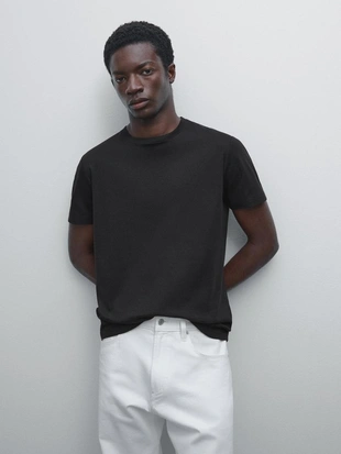 Футболка из 100% мерсеризованного хлопка- Заказать в России