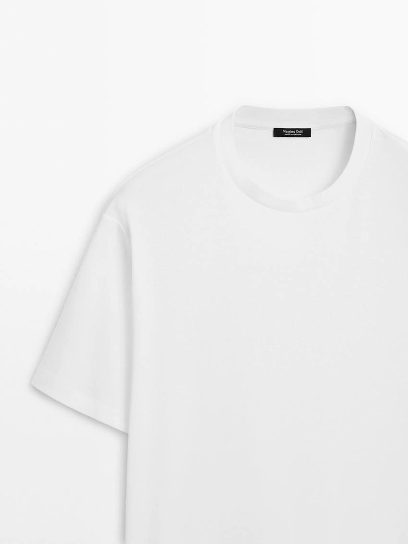 Футболка из 100% мерсеризованного хлопка