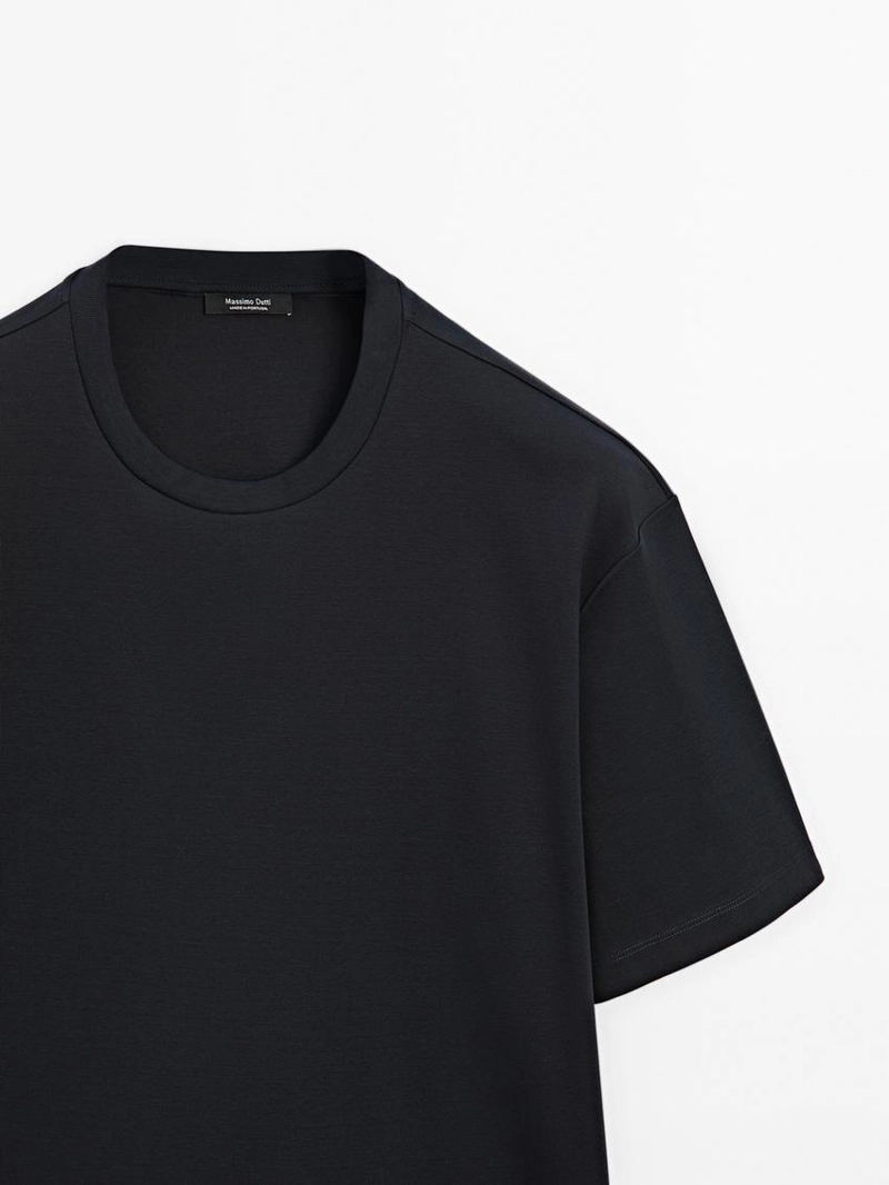 Футболка из 100% мерсеризованного хлопка