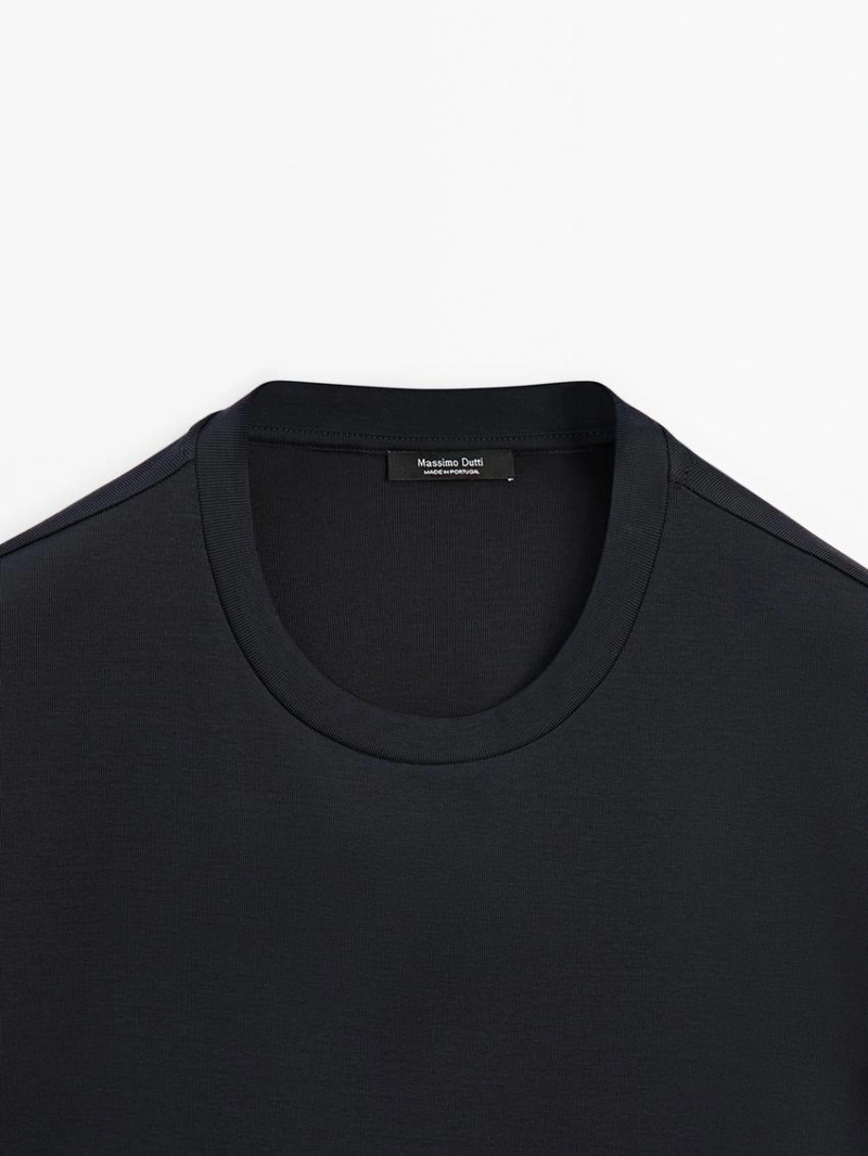 Футболка из 100% мерсеризованного хлопка