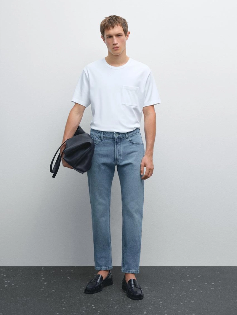 Джинсы slim fit