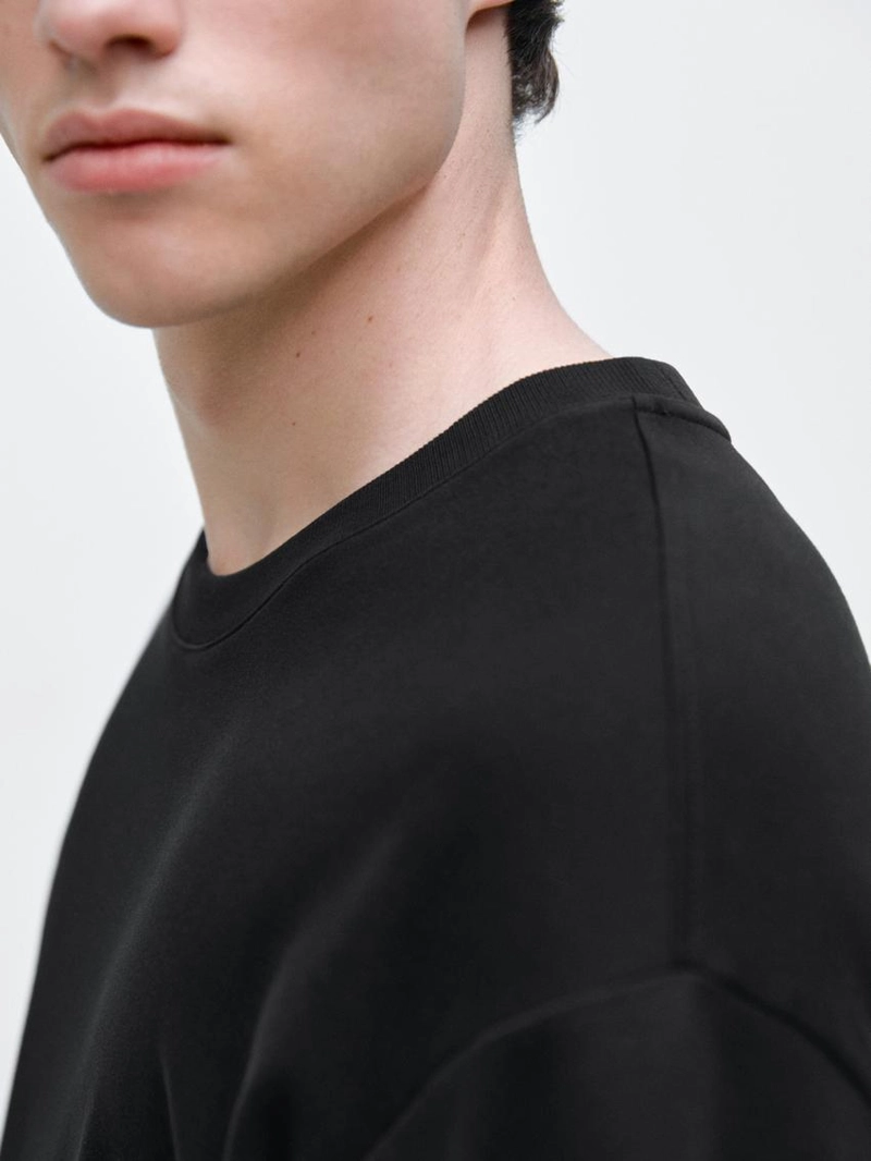 Футболка из 100% хлопка средней плотности