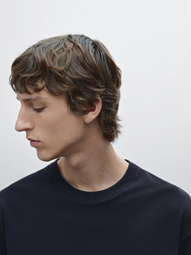 Футболка среднего веса из 100% хлопка