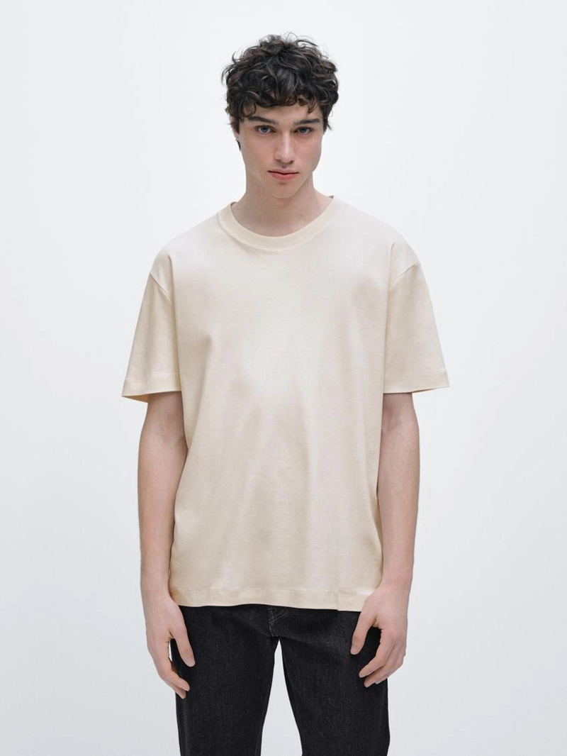 Футболка среднего веса из 100% хлопка