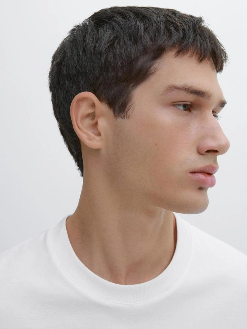 Футболка среднего веса из 100% хлопка