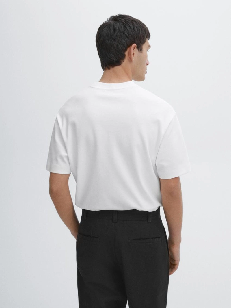 Футболка среднего веса из 100% хлопка