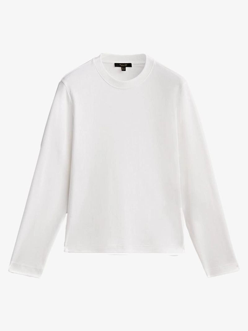 Футболка с длинным рукавом из интерлока 100% хлопок