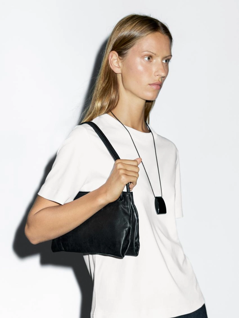 Футболка с круглым вырезом из 100% хлопкового интерлока