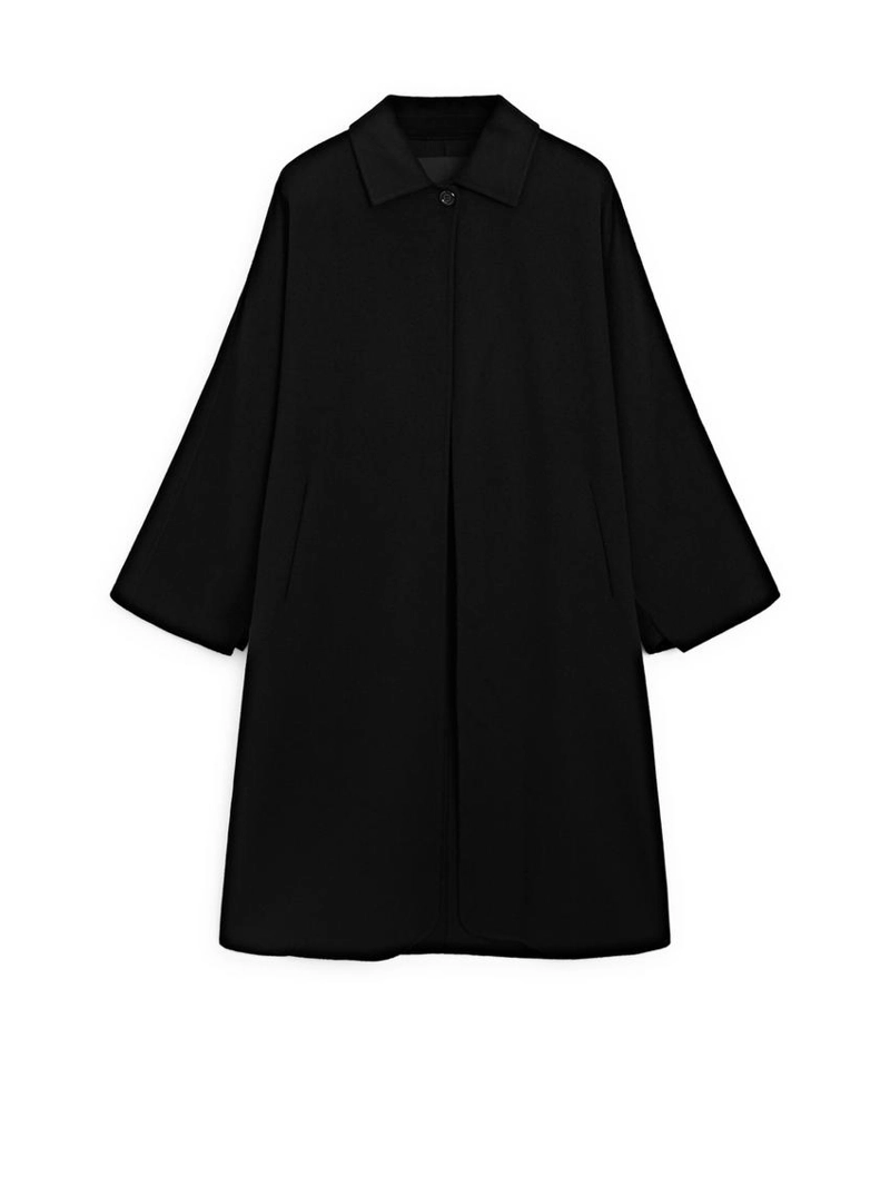 Пальто с длинным рукавом летучая мышь