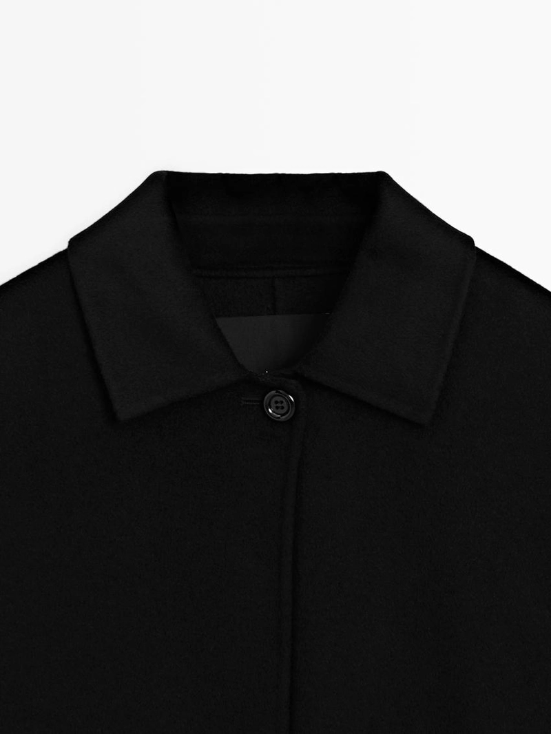 Пальто с длинным рукавом летучая мышь