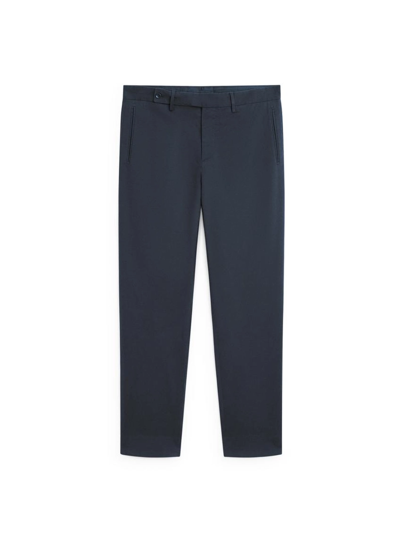 Брюки из хлопкового смесового твила