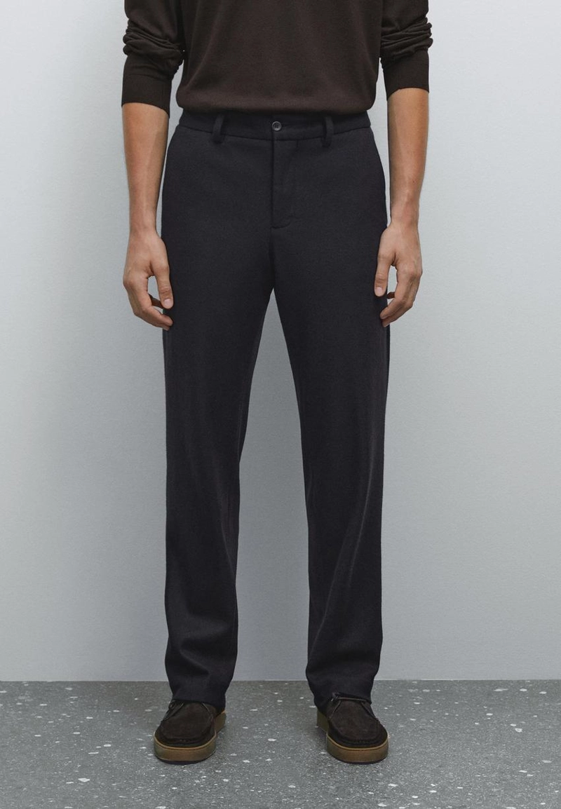 Брюки из шерстяной смеси