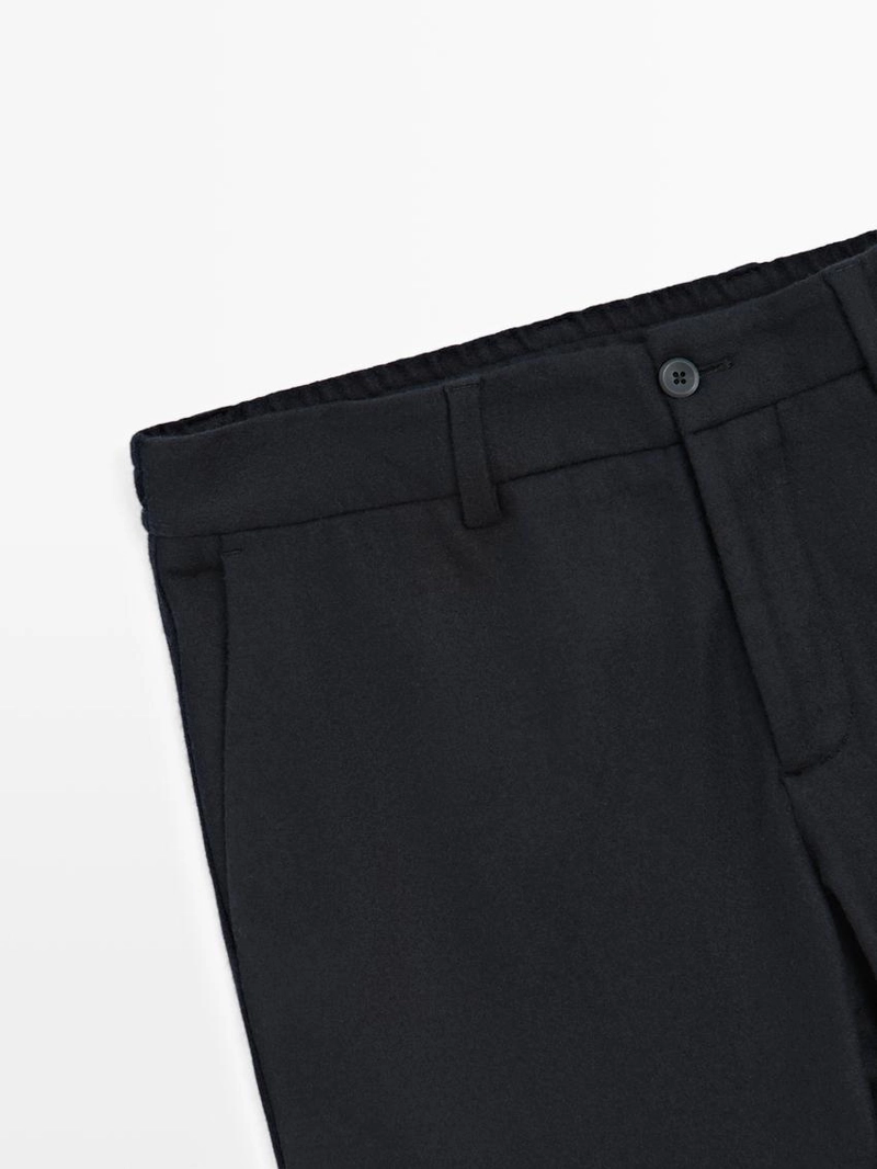 Брюки из шерстяной смеси