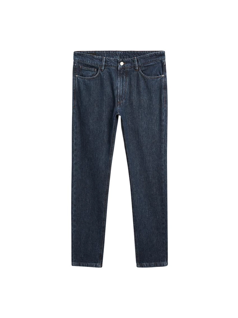 Джинсы с узкими брючинами