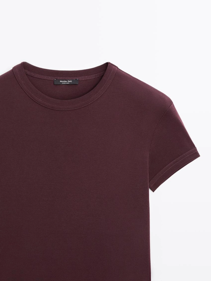 Футболка с короткими рукавами из 100% хлопка