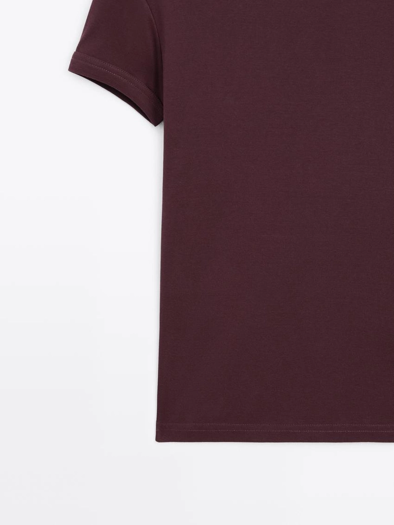 Футболка с короткими рукавами из 100% хлопка