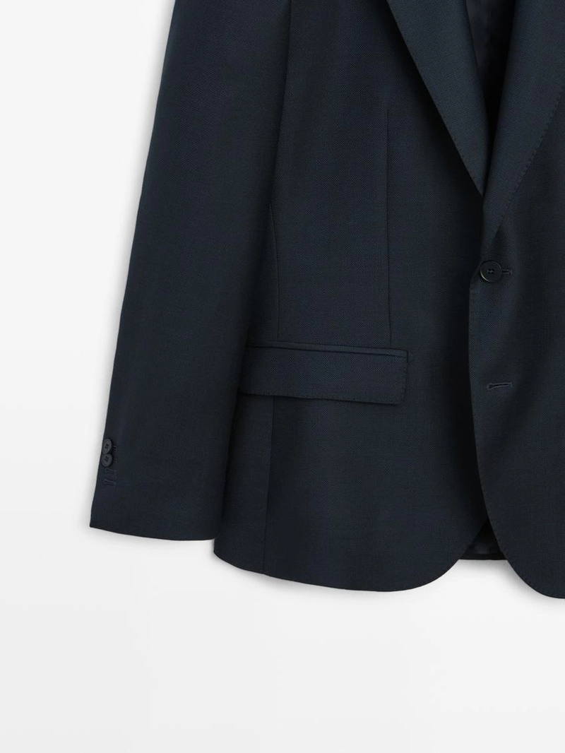 Пиджак с текстурным плетением