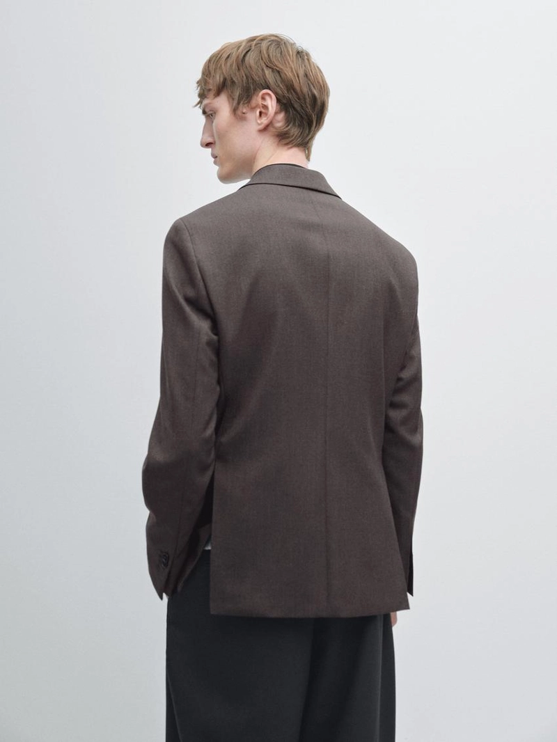 Пиджак из 100% шерсти для костюма