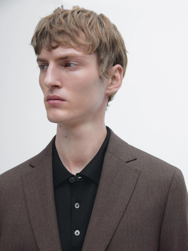 Пиджак из 100% шерсти для костюма