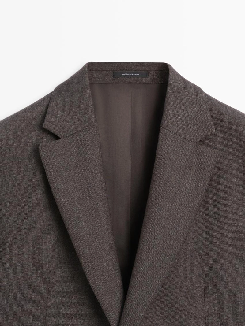 Пиджак из 100% шерсти для костюма