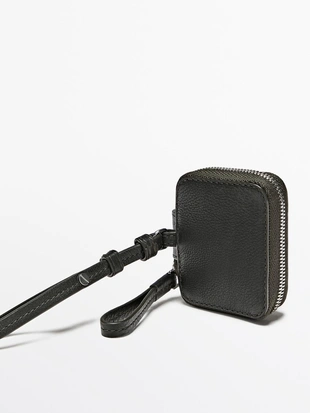 Чехол для наушников AIRPODS из натуральной кожи наппа- Заказать в России